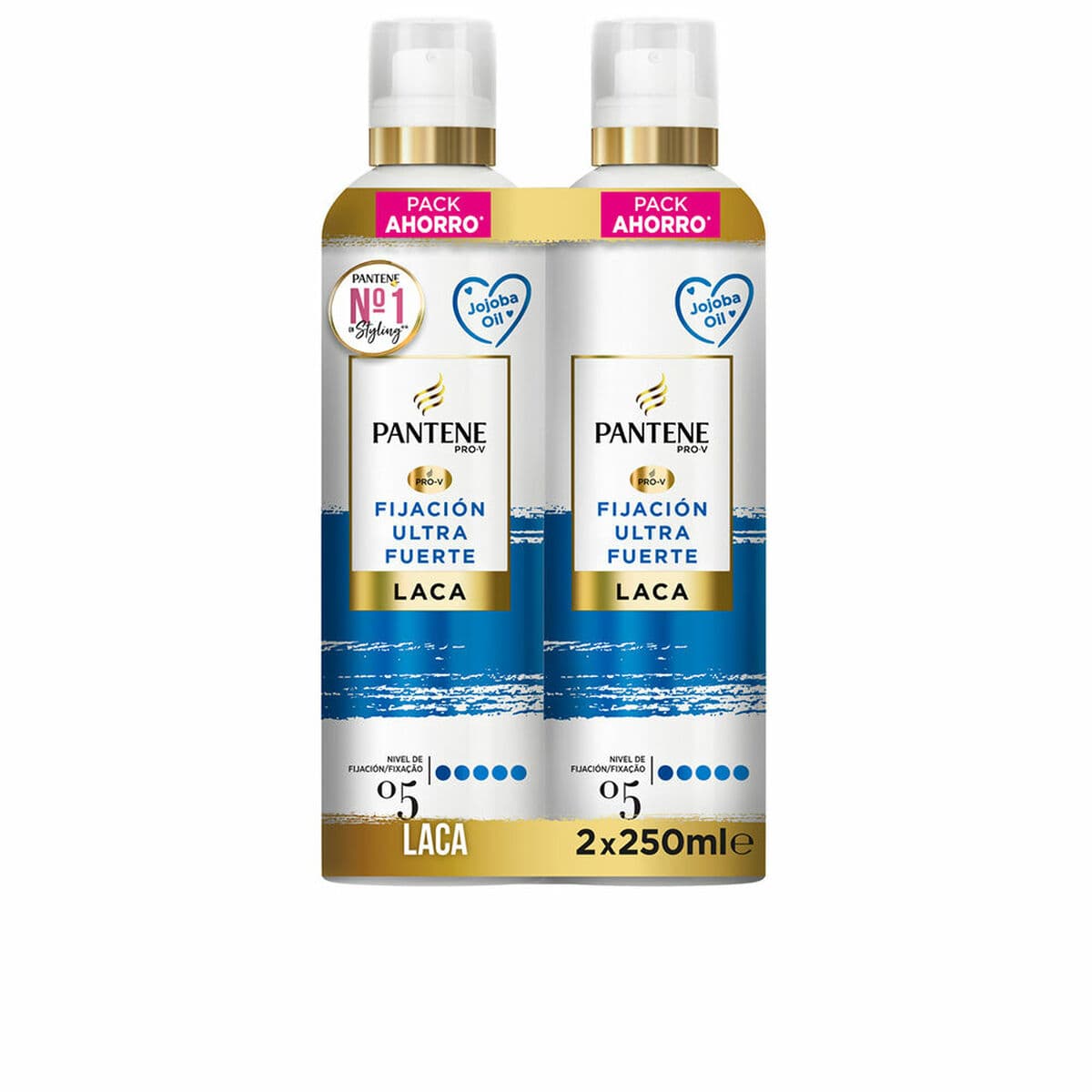Laca Fijadora Pantene Extrafuerte 250 ml 2 x 250 ml