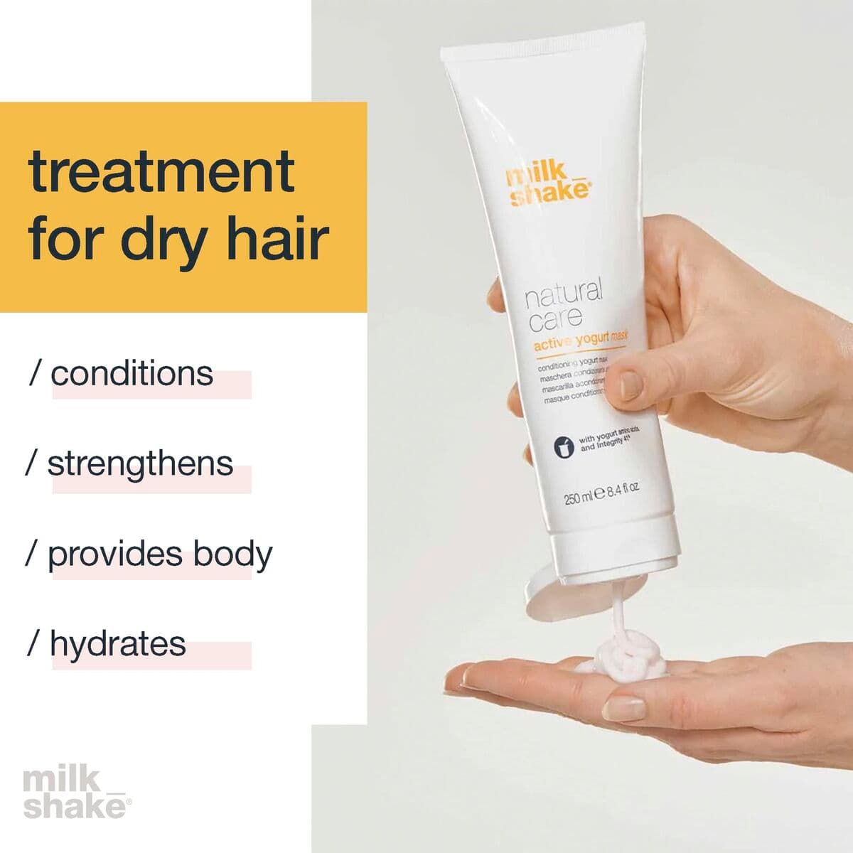 Plaukų kaukė Milk Shake