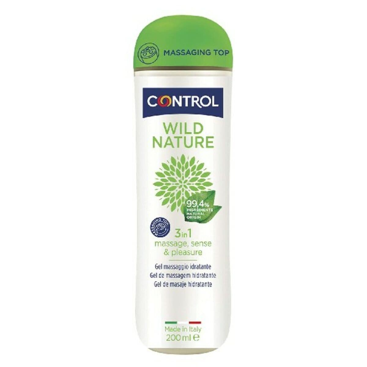 Slide Gleitmittel auf Wasserbasis Wild Nature Control 200 ml