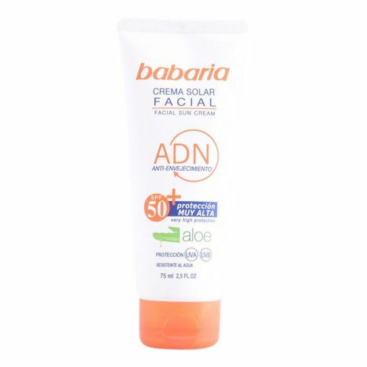Crema Solar Babaria Solar Adn Spf 50 Spf 50+ 75 ml