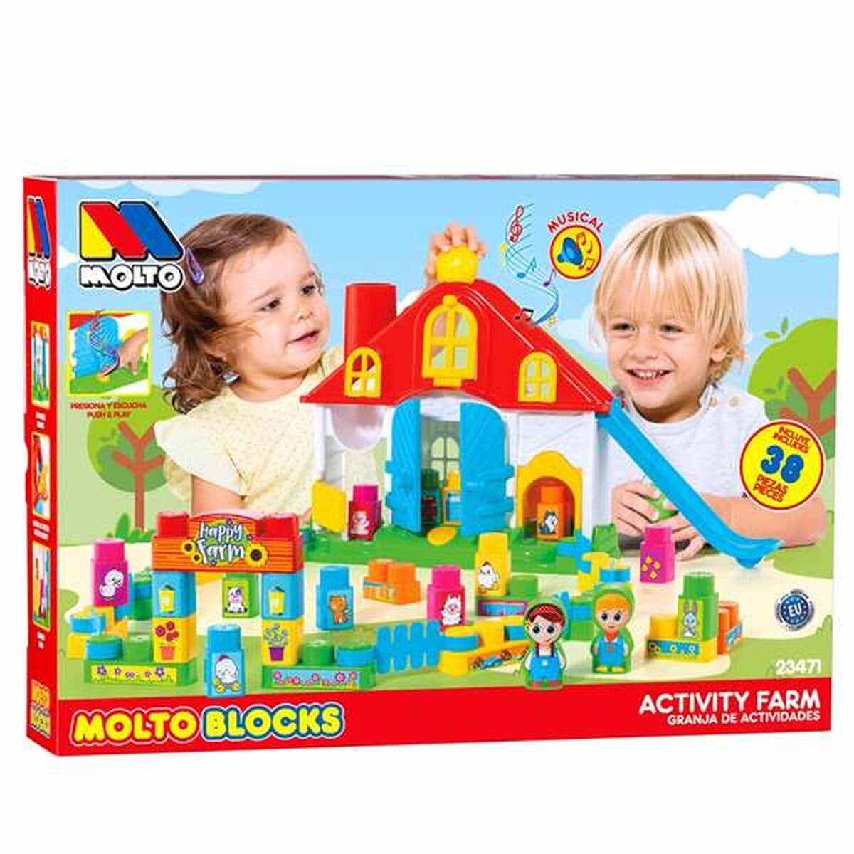 Playset Moltó Sonido Granja 38 Piezas