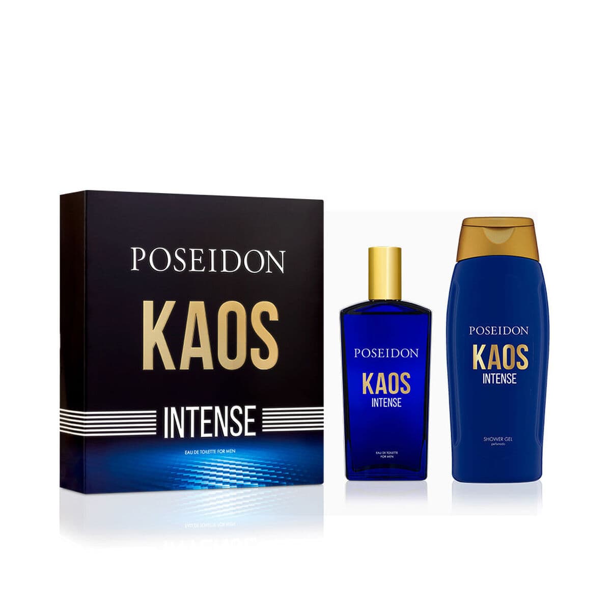 Set de Perfume Hombre Poseidon KAOS INTENSE 2 Piezas
