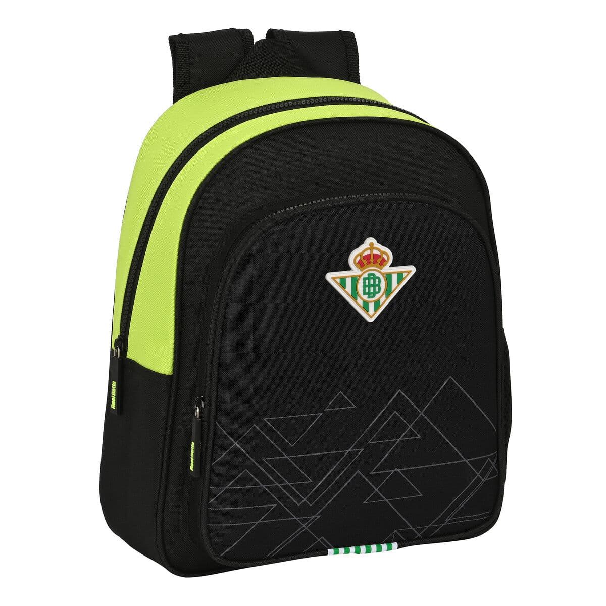 Mochila Escolar Real Betis Balompié Negro Lima 28 x 34 x 10 cm