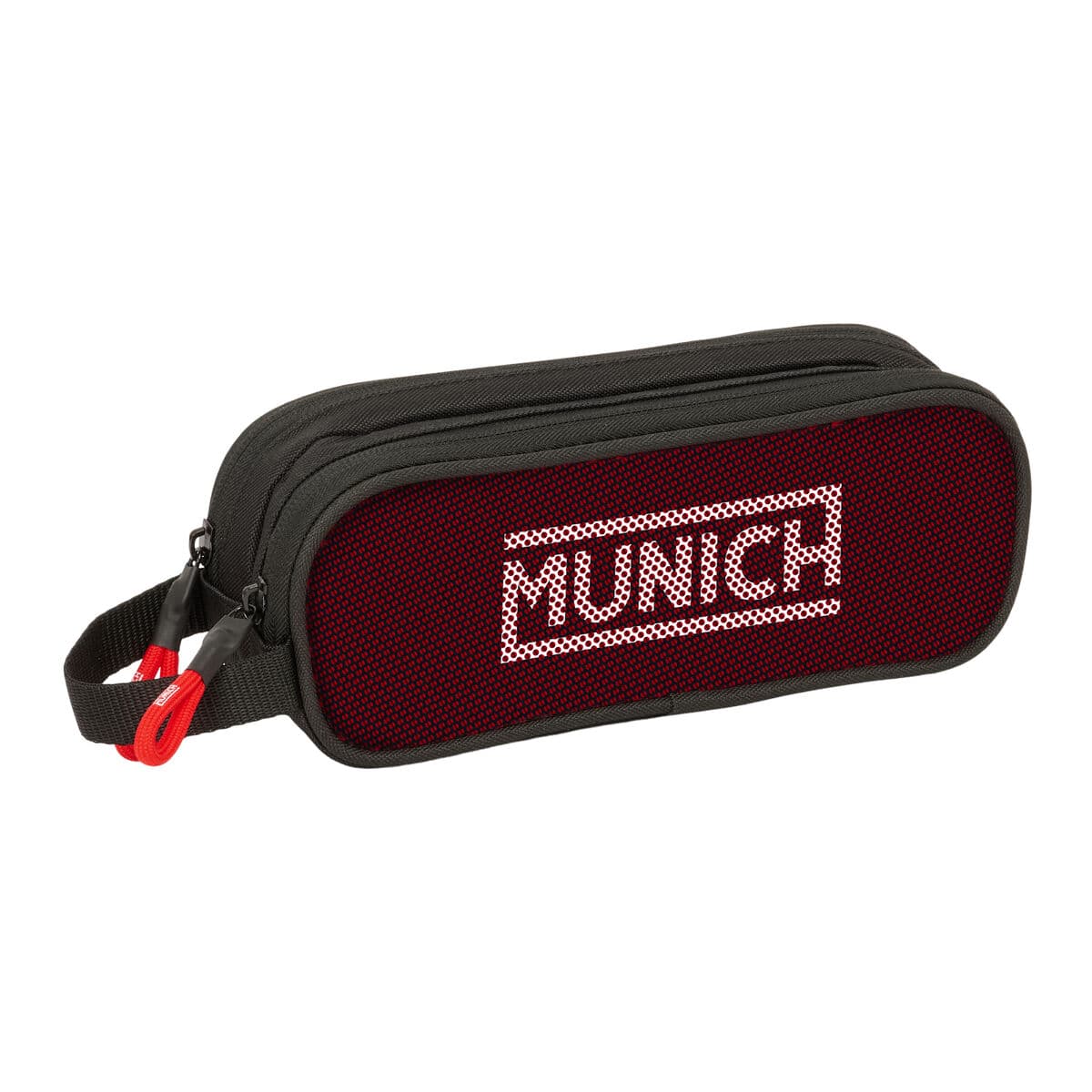 Portatodo Doble Munich Vulcan Negro 21 x 8 x 6 cm
