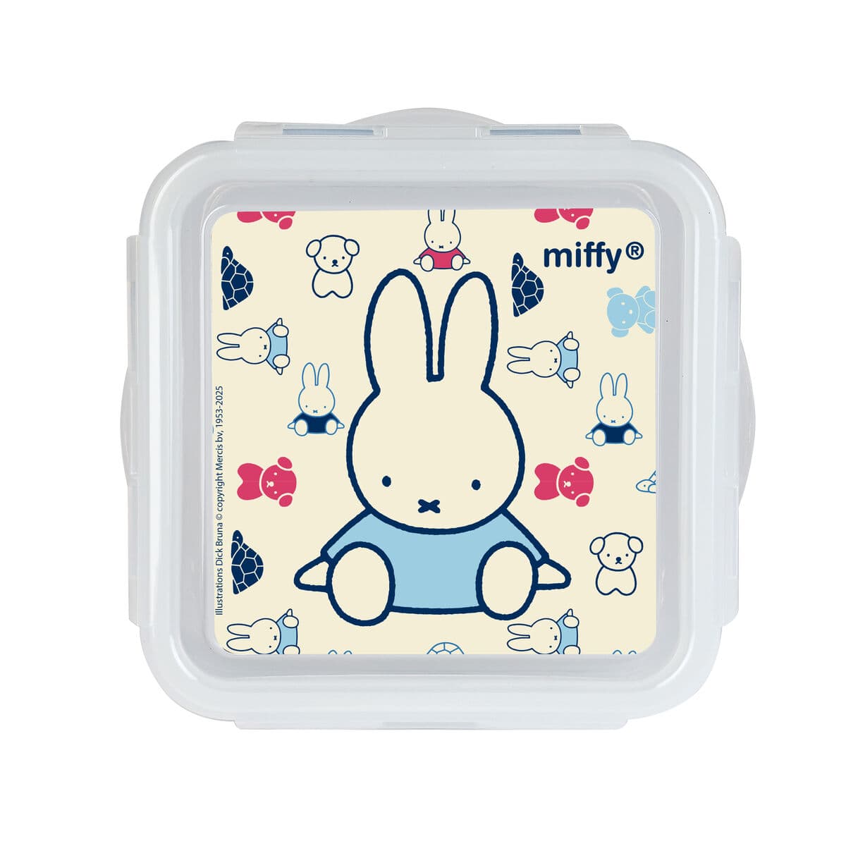Lunchbox Miffy Buddy Beige Polyester 13 x 7.5 x 13 cm