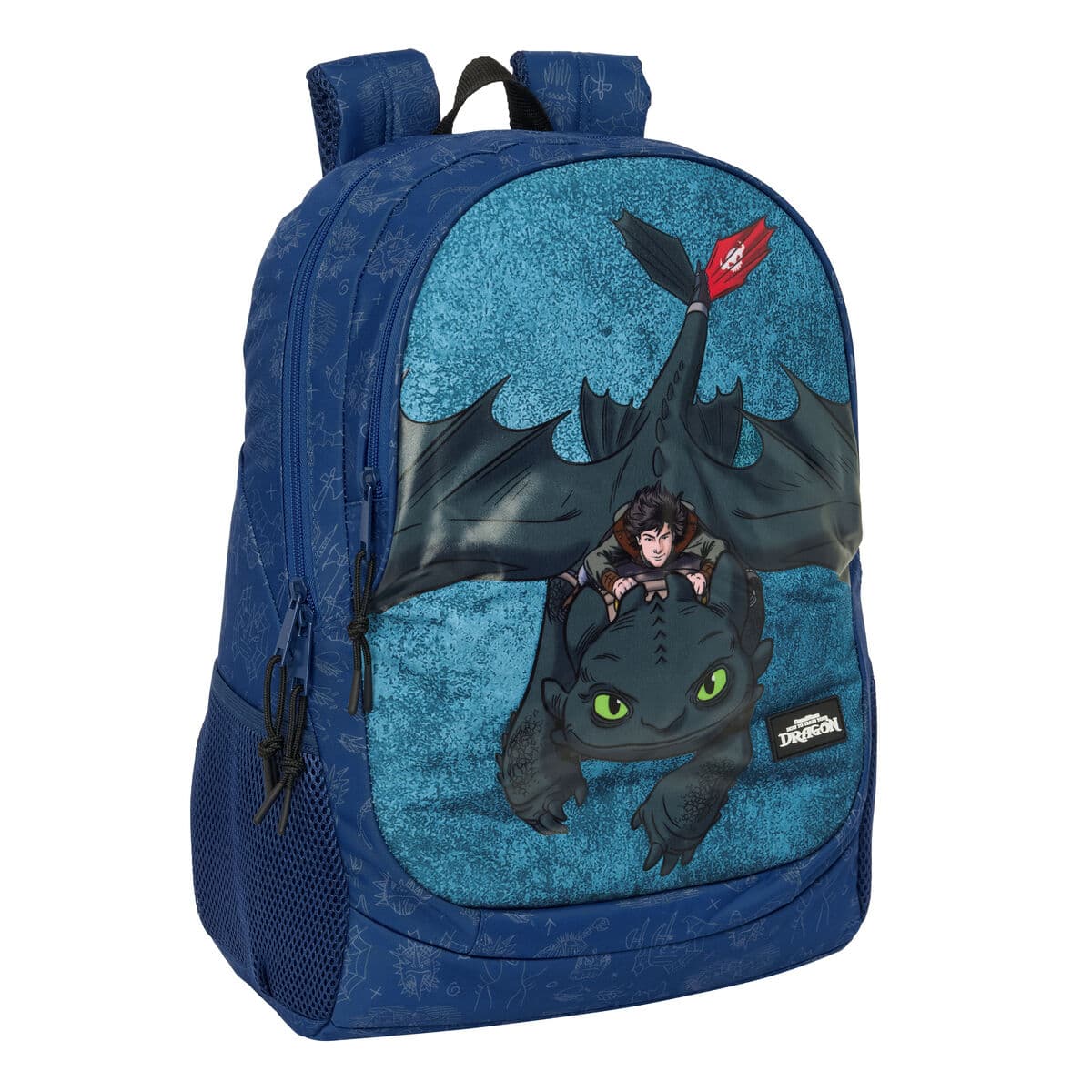 Schulrucksack How to Train Your Dragon Dunkelblau 32 x 44 x 16 cm