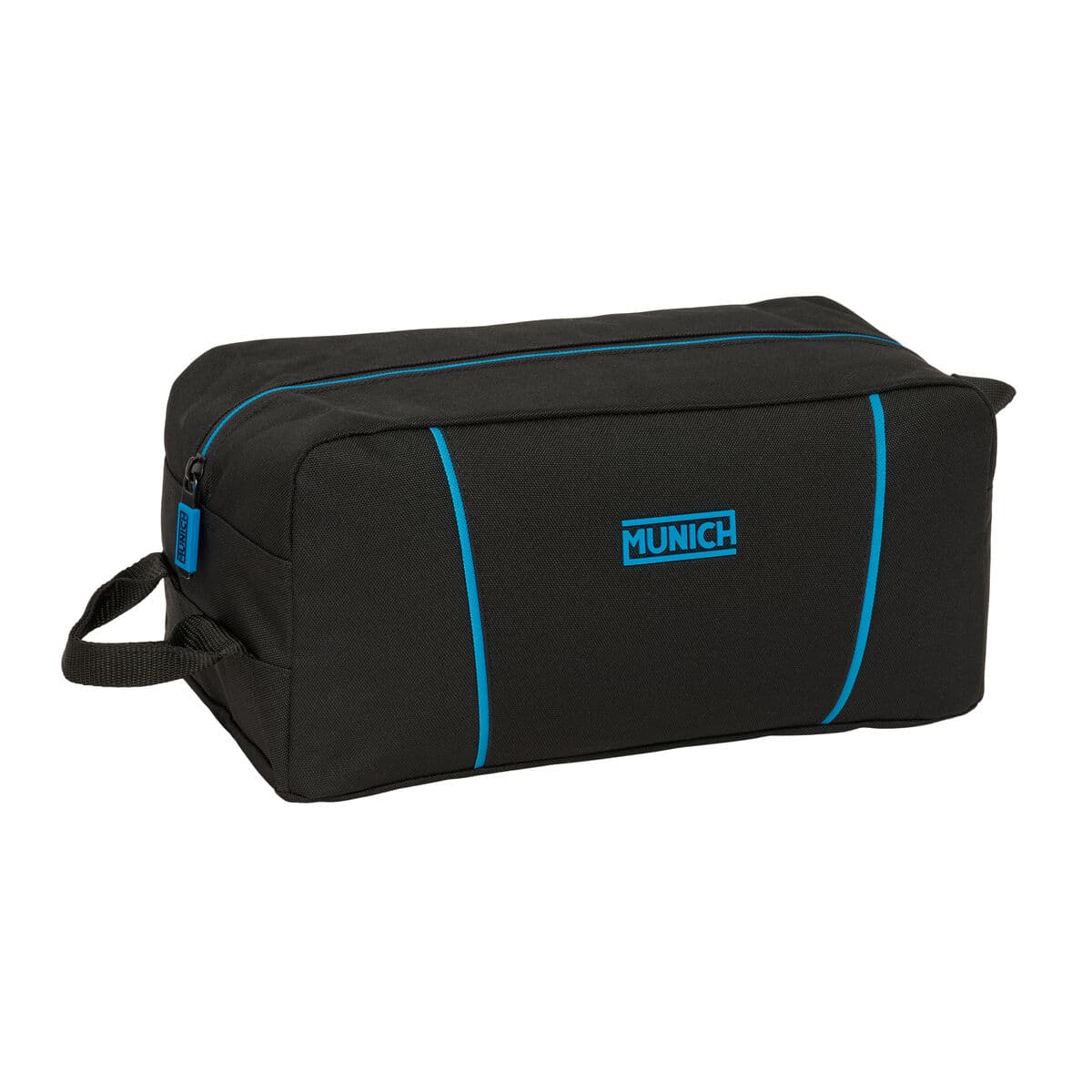 Zapatillero de Viaje Munich Road Azul Negro 34 x 15 x 18 cm