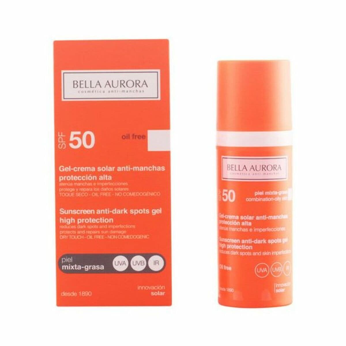Anti-Sonnenfleckencreme Bella Aurora Bella Aurora Solar Spf 50 50 ml
