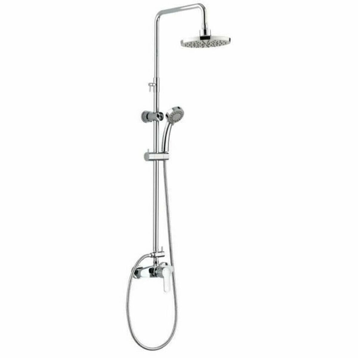 Dusche Säule Rousseau Grau Chrome