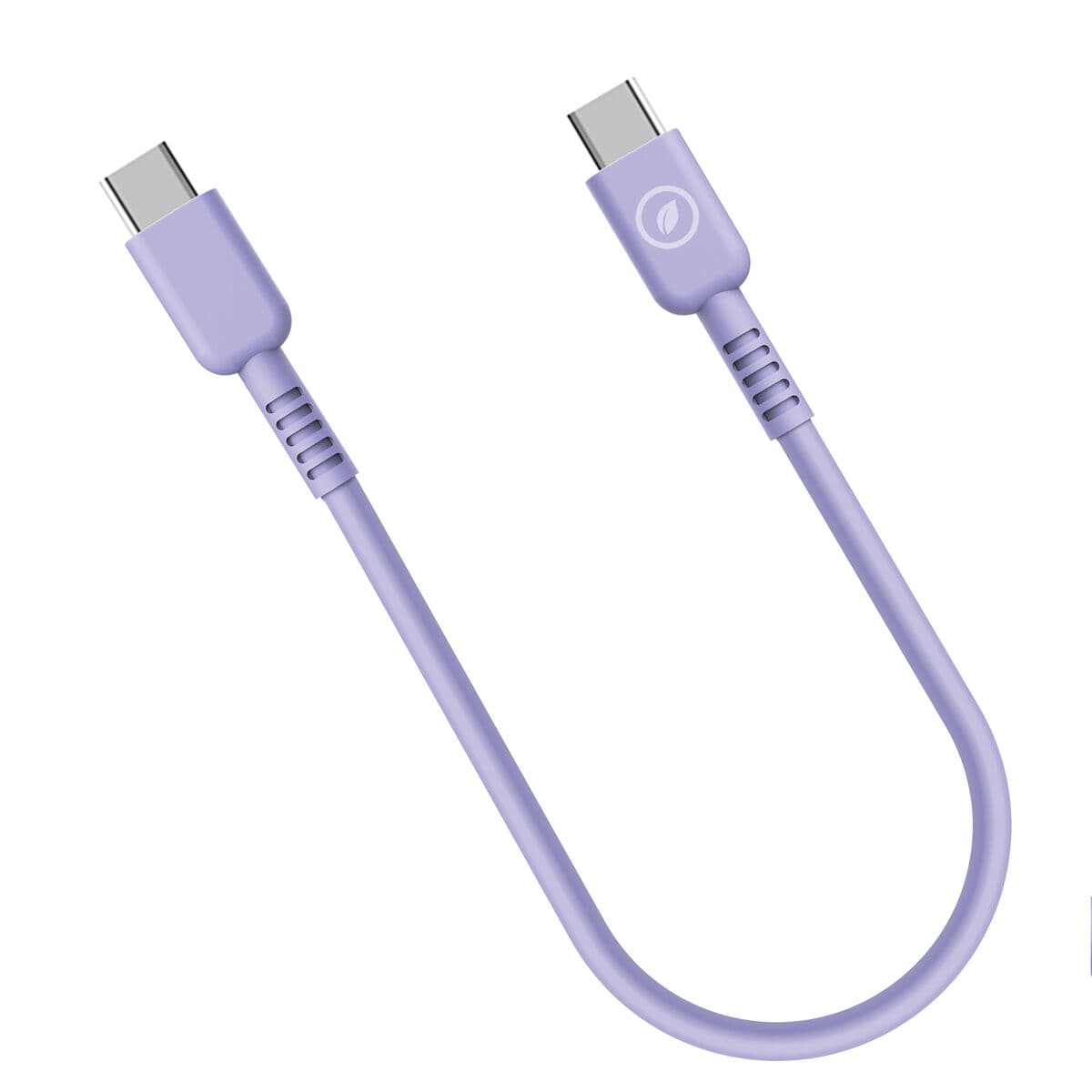 Câble USB-C vers USB-C Muvit for Change Lavande 0,2 m