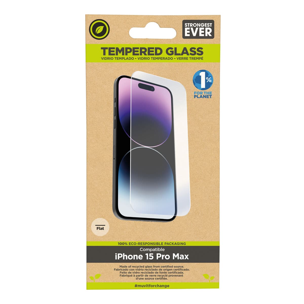 Film Protecteur pour Téléphone Portable Muvit for Change