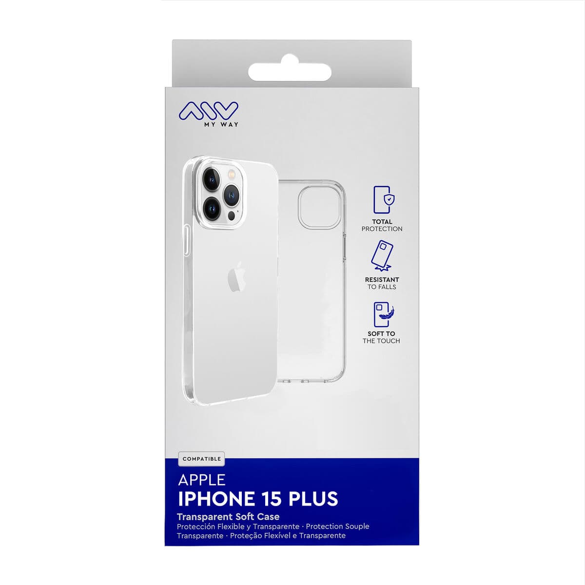 Protection pour téléphone portable Myway iPhone 15 Plus