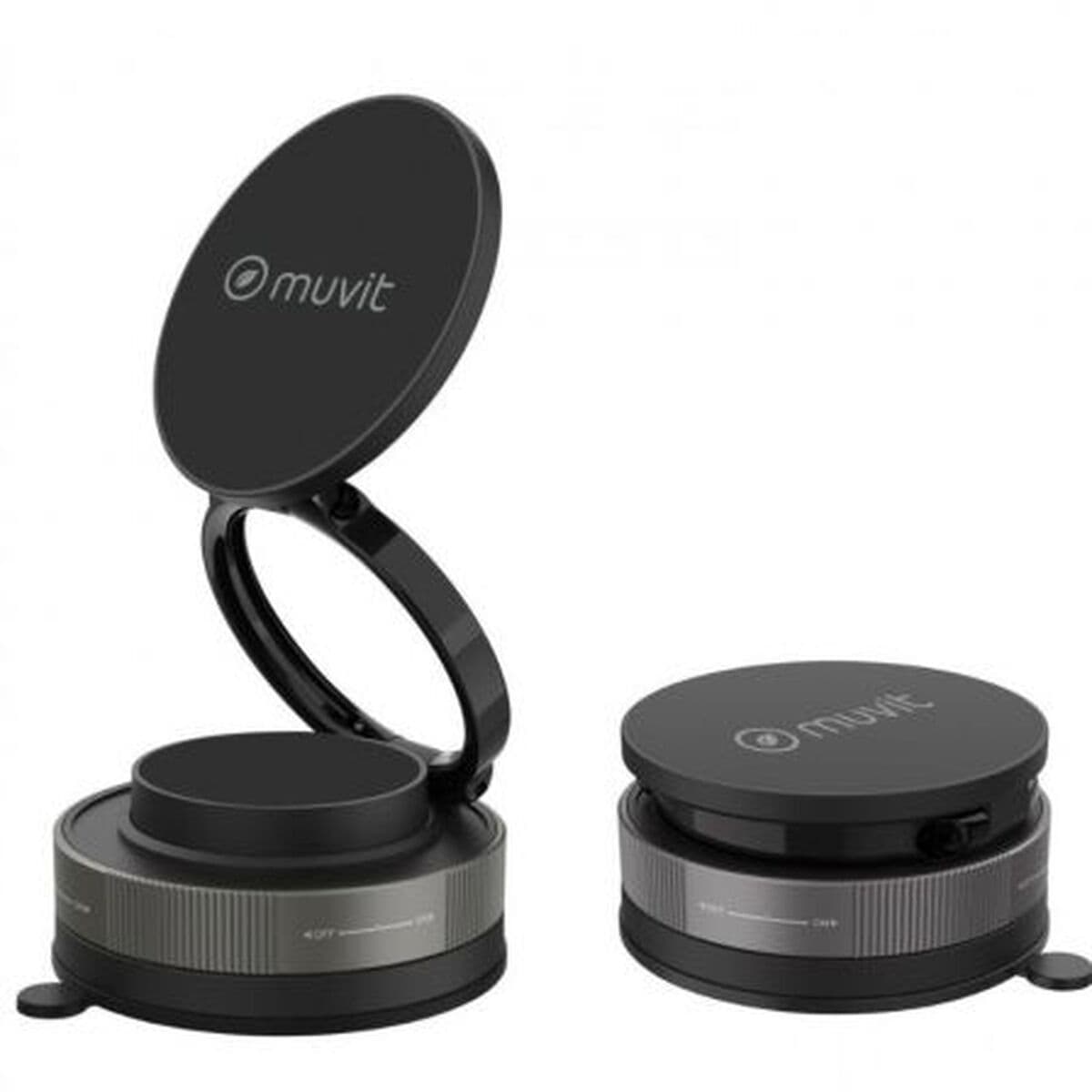 Universal Mobilhållare för Bilen Muvit MCCHL0035 Svart