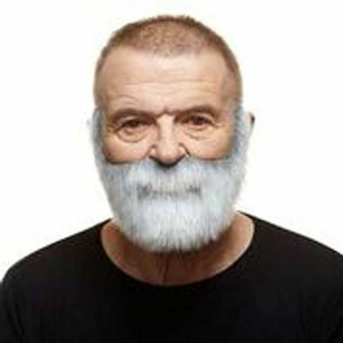 Mākslīgā bārda My Other Me Pelēks