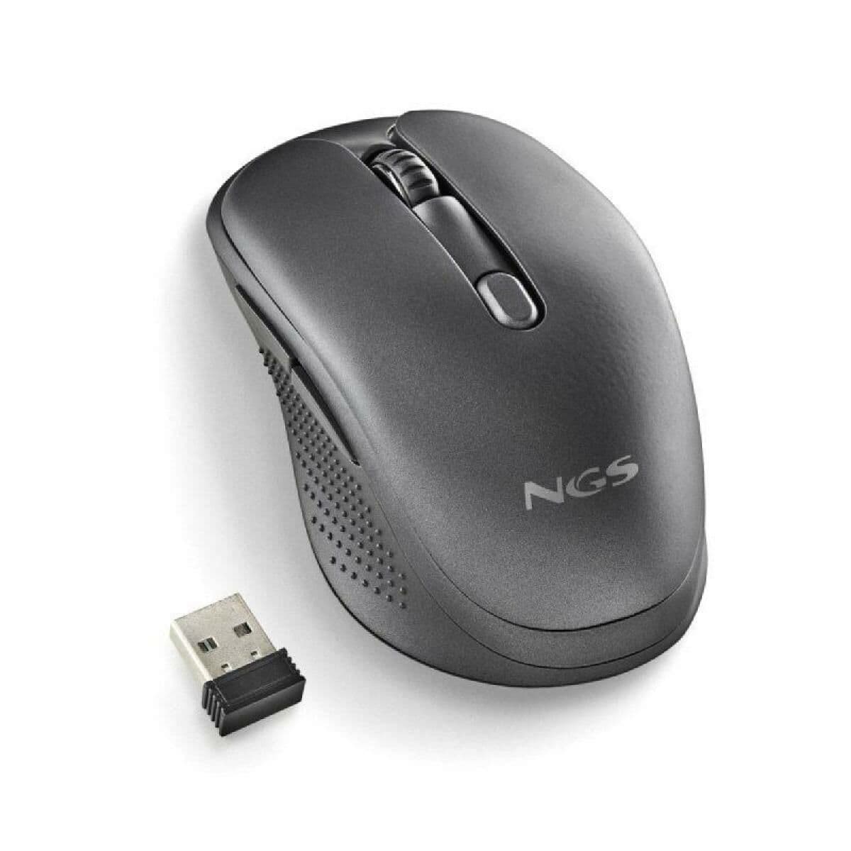 Schnurlose Mouse NGS EVO RUST Schwarz 1600 dpi