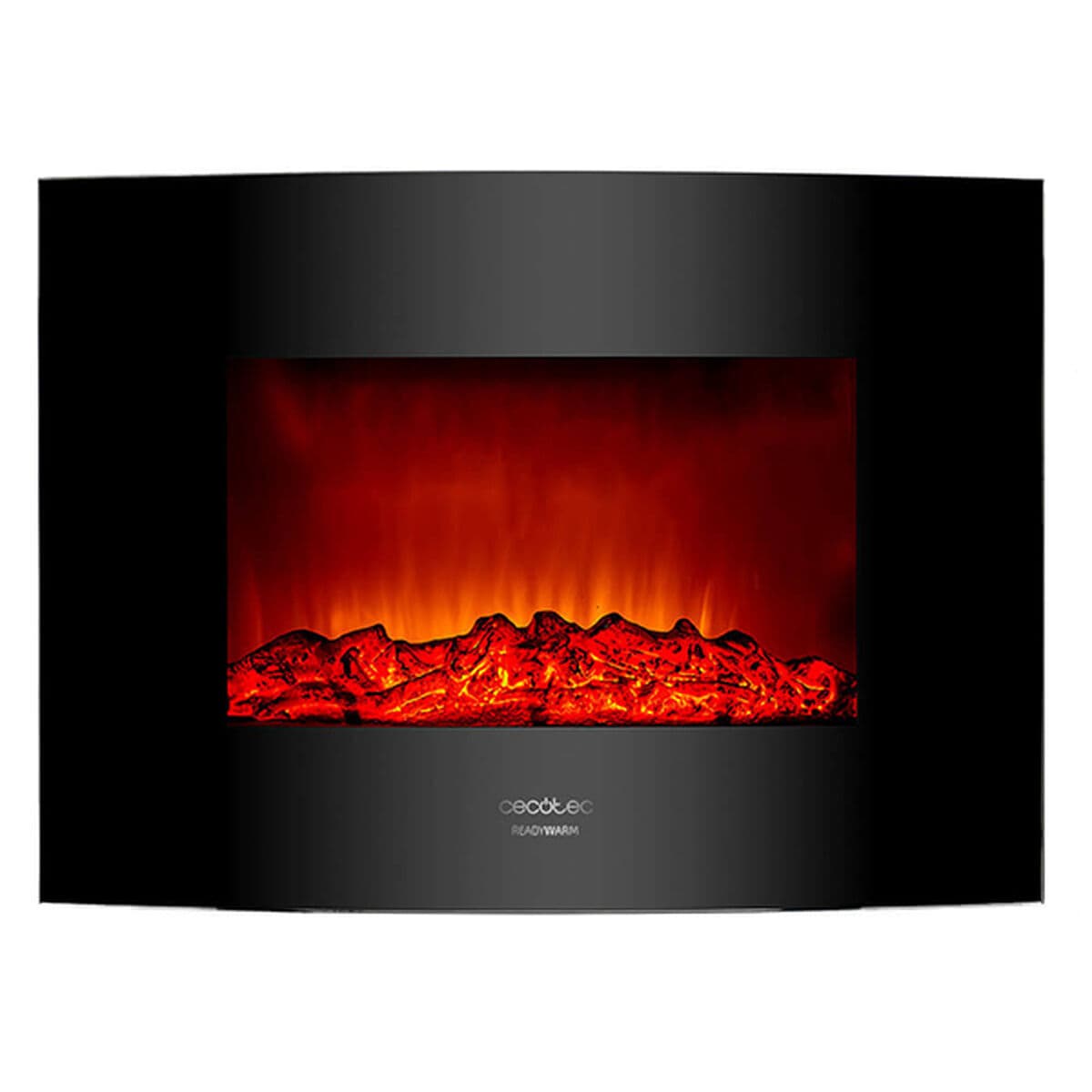 Chimenea Eléctrica Decorativa de Pared Cecotec Warm 2200 Curved Flames (Reacondicionado A)