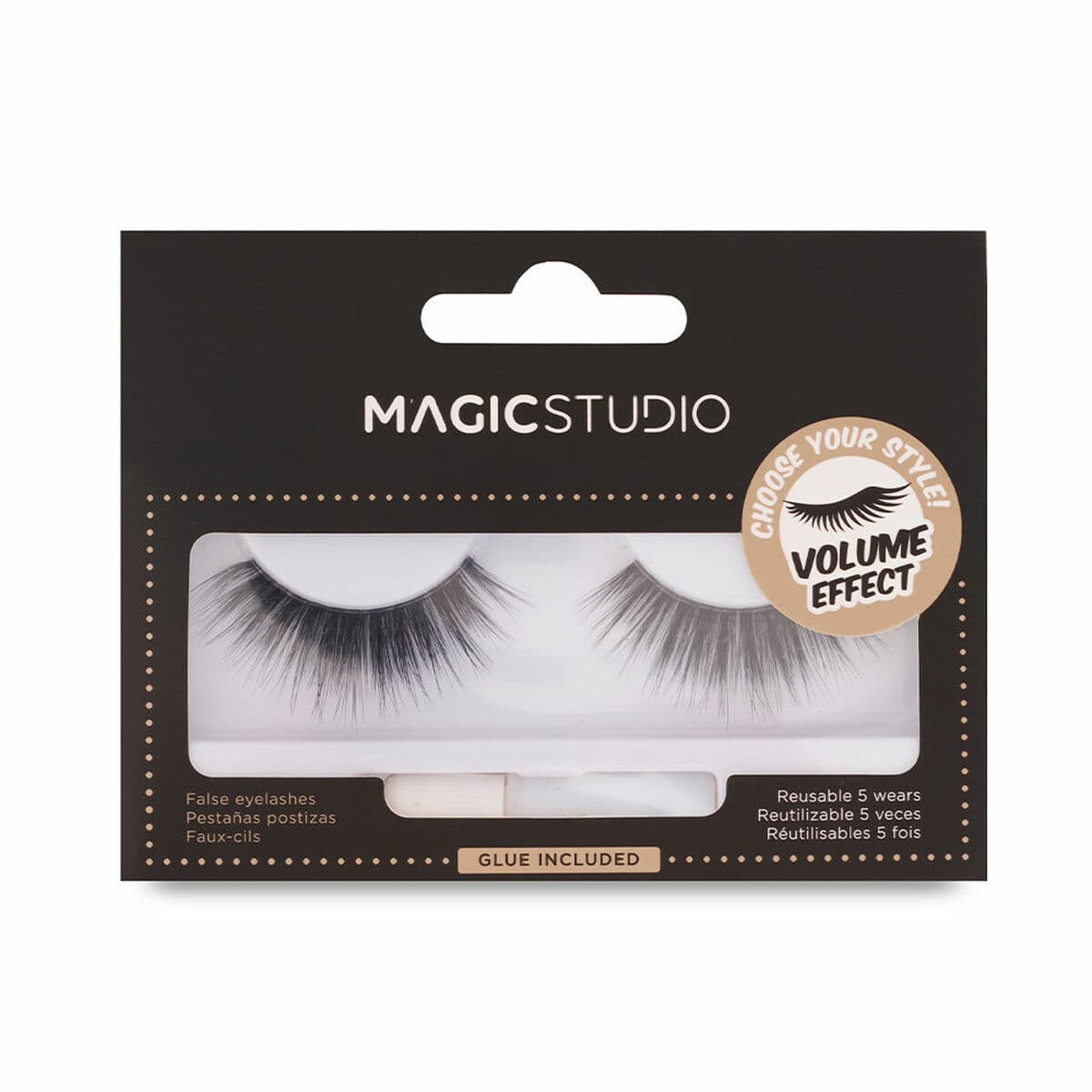 Conjunto de pestanas postiças Magic Studio Vegan (1 Unidade)