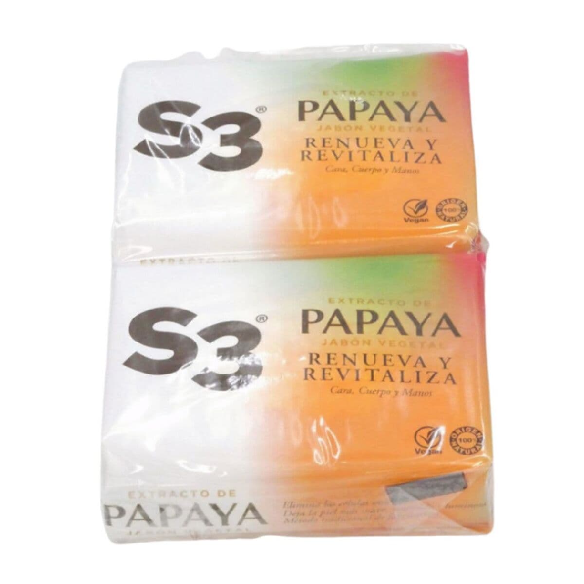 Muilas S3 125 g Papajos 2 vnt.