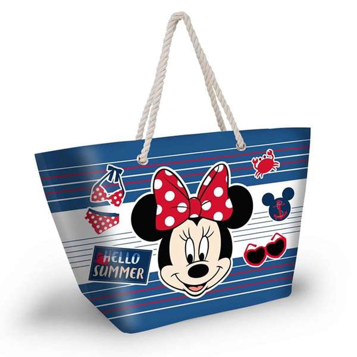Strandtasche Minnie Mouse Blau