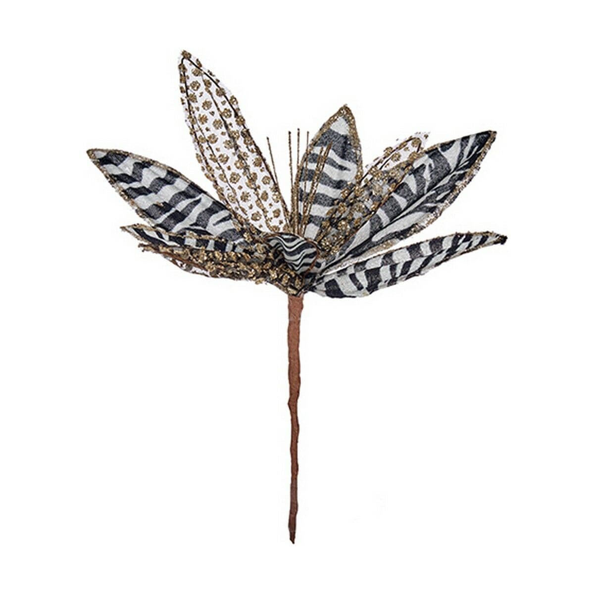 Weihnachtsschmuck Krist+ Weiß Schwarz 25 x 27 x 25 cm Weihnachten