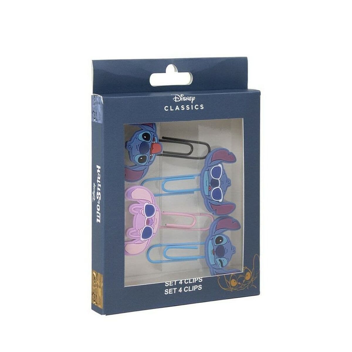 Clips Stitch Multicolor Papel Aluminio