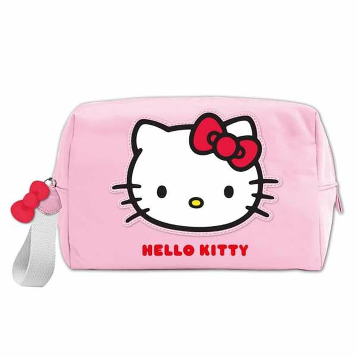 Kinder-Kulturbeutel Hello Kitty Rosa 13,0 x 20,0 x 9,5 cm