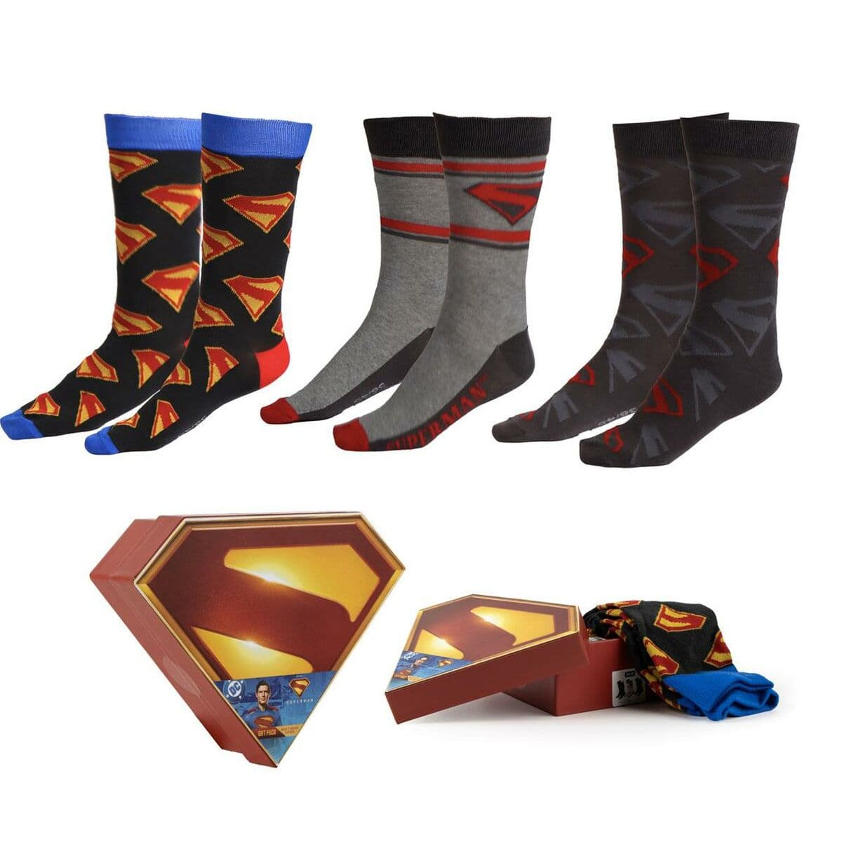 Calcetines Superman Multicolor 3 pares