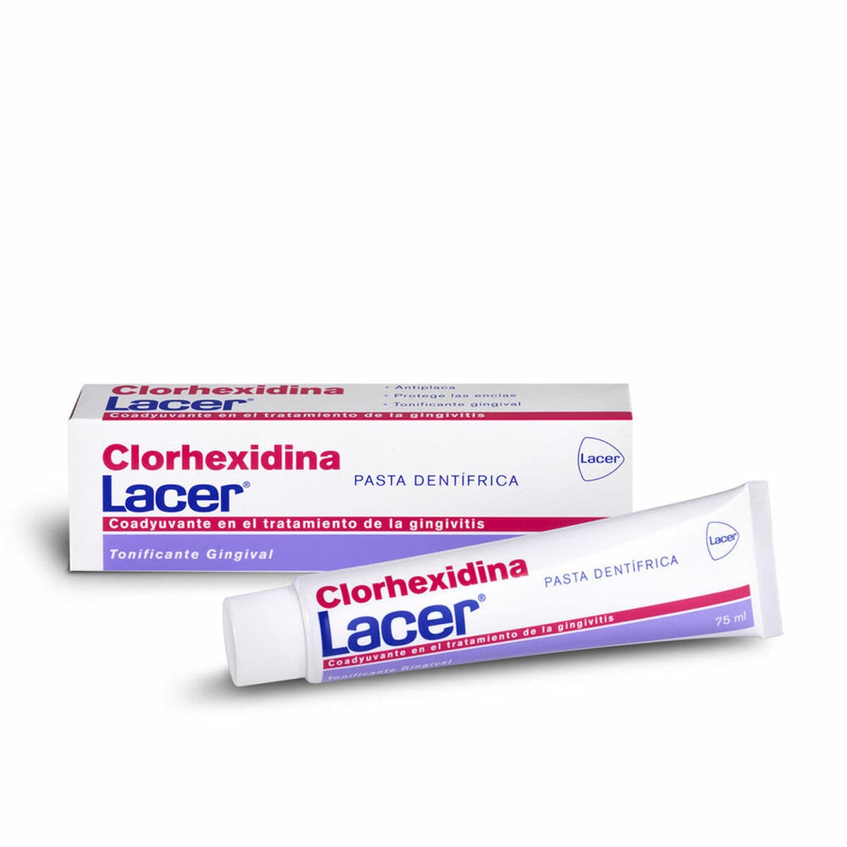 Pasta de Dientes Cuidado Encías Lacer Clorhexidina 75 ml