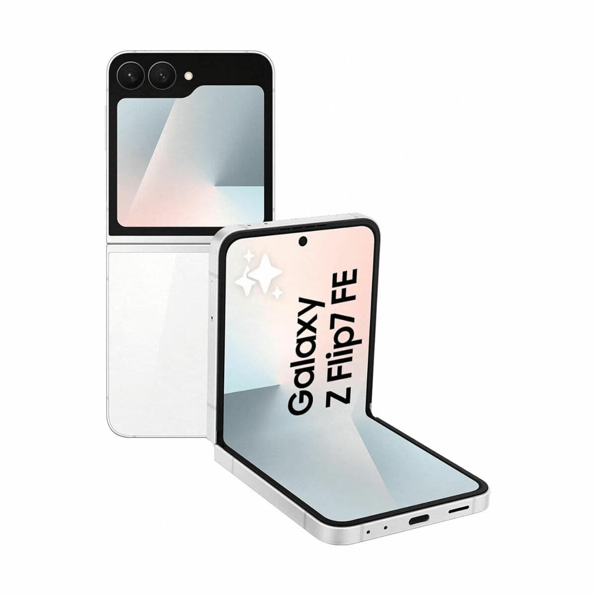 Smartphone Samsung Galaxy Z Flip7 FE 5G SM-F761B 6,7" Octa Core 8 GB RAM 256 GB Blanc