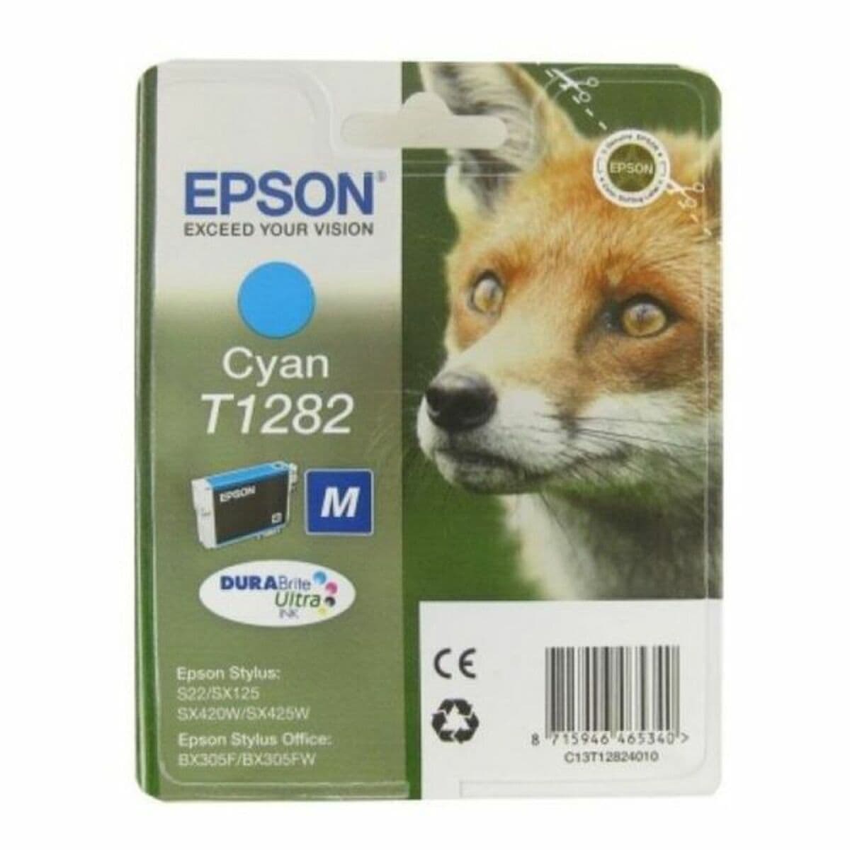 Cartucho de Tinta Original Epson Cartucho T1282 cian Cian