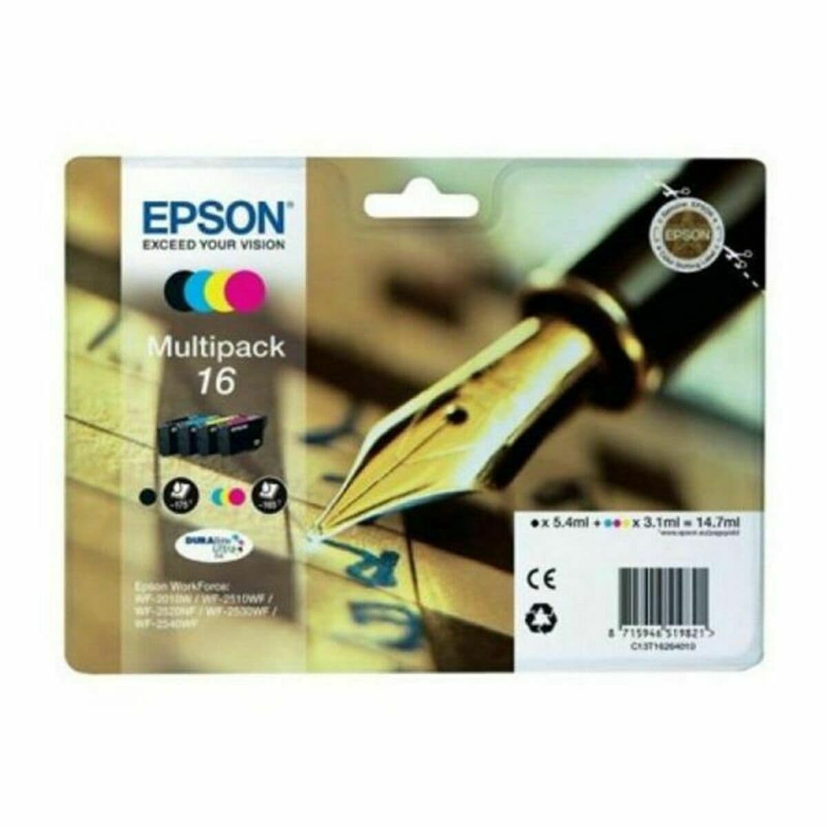 Cartuchos de recambio Epson Cian Magenta 14,7 ml Tinta