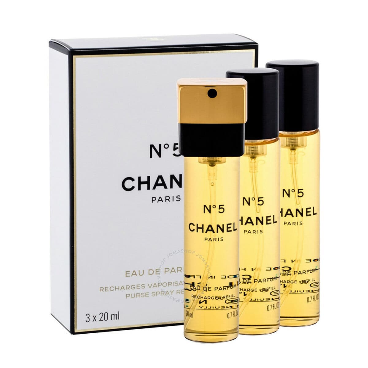 Moteriškų kvepalų rinkinys Chanel Nº5 EDP EDT 3 Dalys