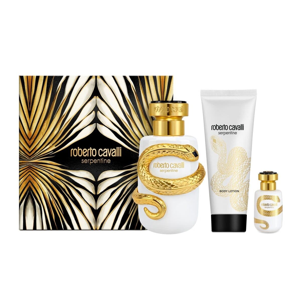 Set de Perfume Mujer Roberto Cavalli SERPENTINE 3 Piezas