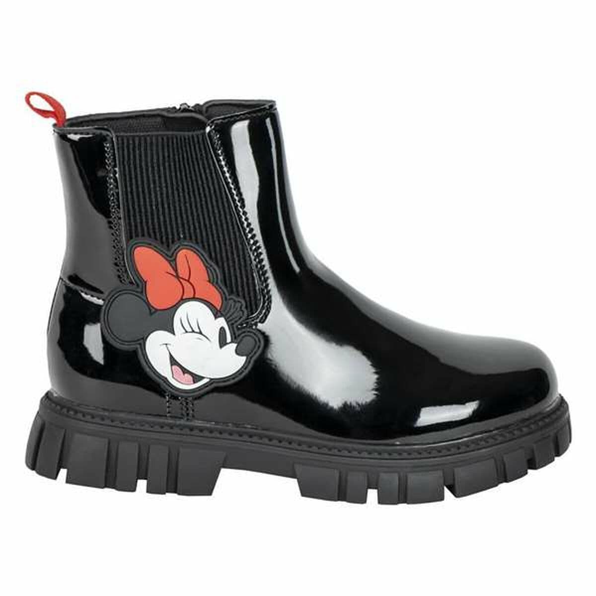 Freizeitstiefel für Kinder Minnie Mouse Schwarz Wasserstiefel 32 TPR