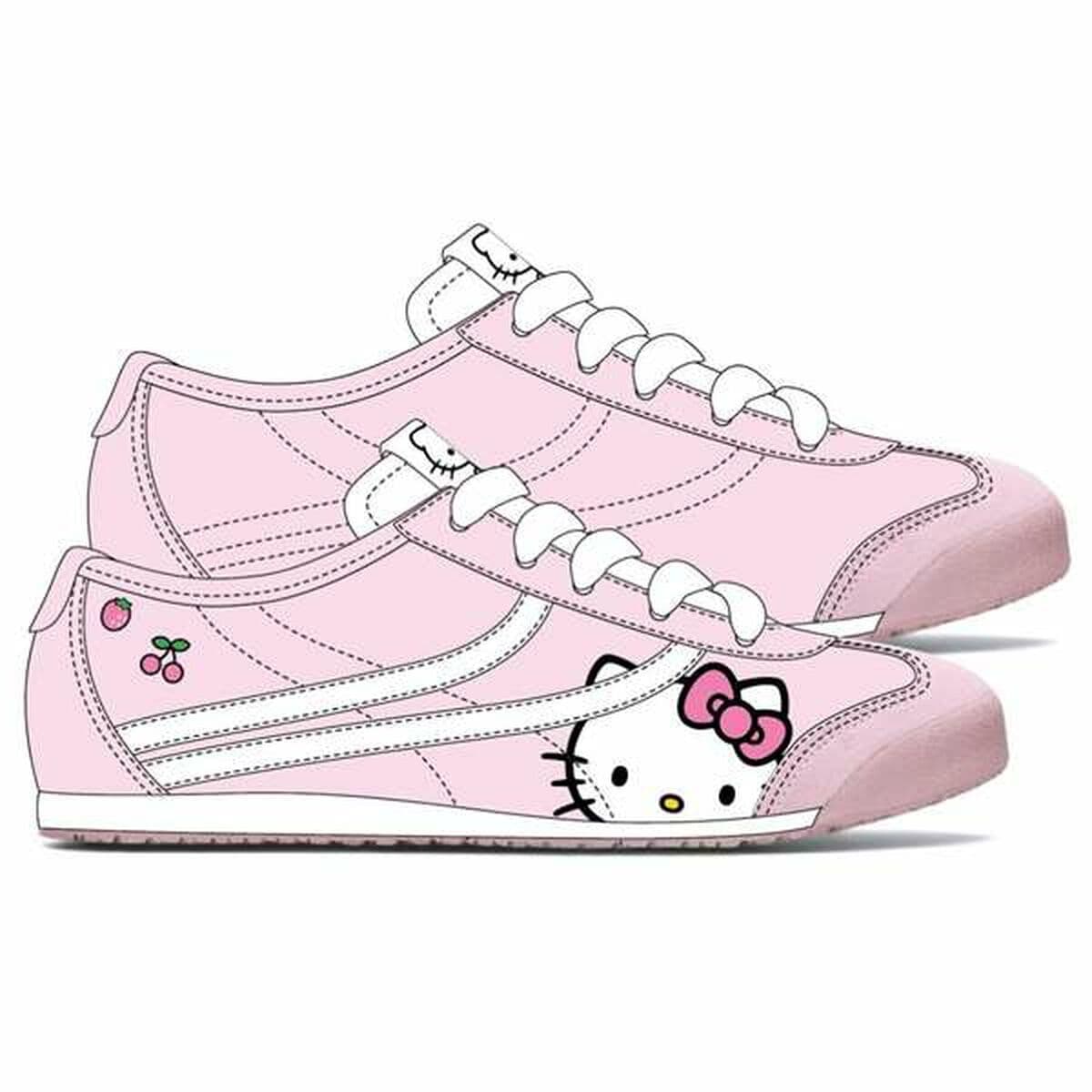 Sportskor för barn Hello Kitty Ljusrosa 35