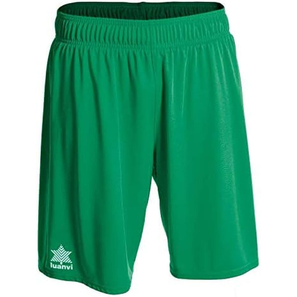 Pantalones Cortos Deportivos para Hombre Luanvi BERMUDA POL Verde