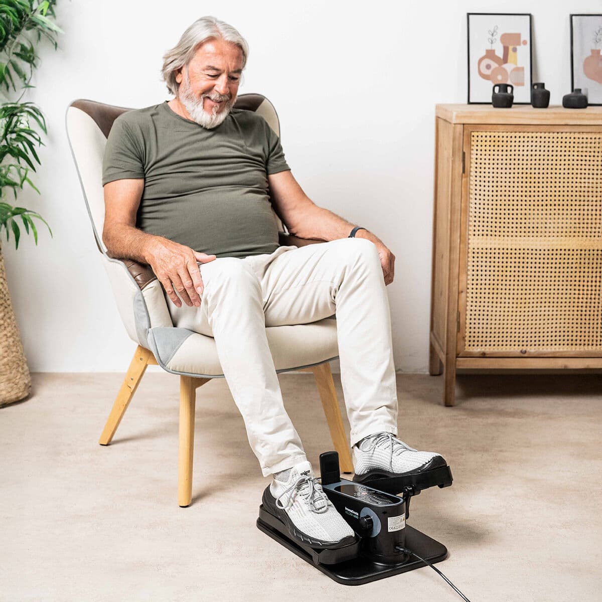 Mini Elíptica Eléctrica con Mando a Distancia Velora 4000 InnovaGoods