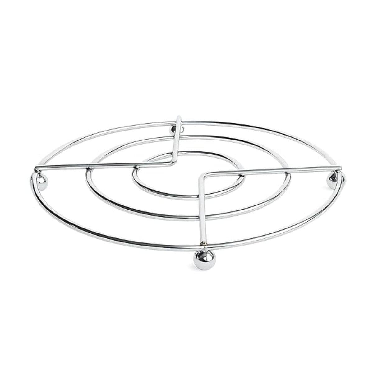 Saliekams Galda Paliktnis Hromēts tērauds ø 22 x 22 cm